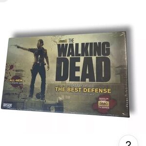 NIB Sealed Walking Dead - The Best Defense Board Game AMC Cryptozoic